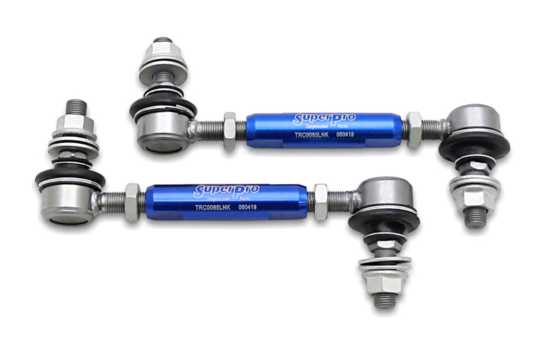 SPR Sway Bar Links - SuperPro 12mm Hd Adj Sway Bar Link 85mm