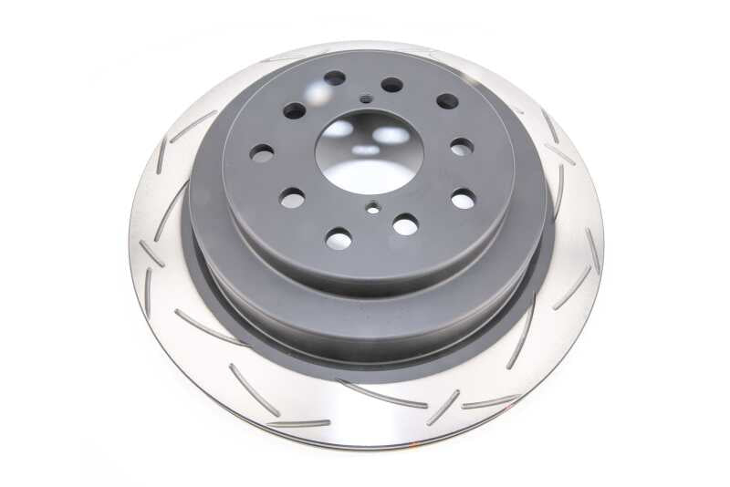 DBA 4000 Series Slotted Rotors - DBA 2001 Subaru Impreza WRX STI 10 Stud Hole Rear Slotted 4000 Series Uni-Directional Rotor