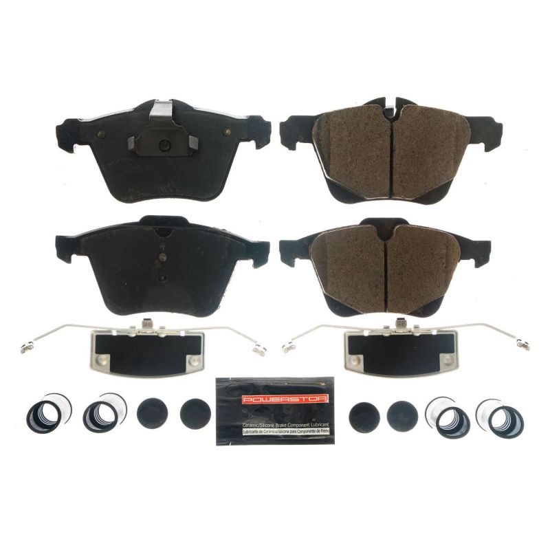 PSB Z23 Evolution Brake Pads - Power Stop 14-19 Jaguar F-Type Front Z23 Evolution Sport Brake Pads w/Hardware