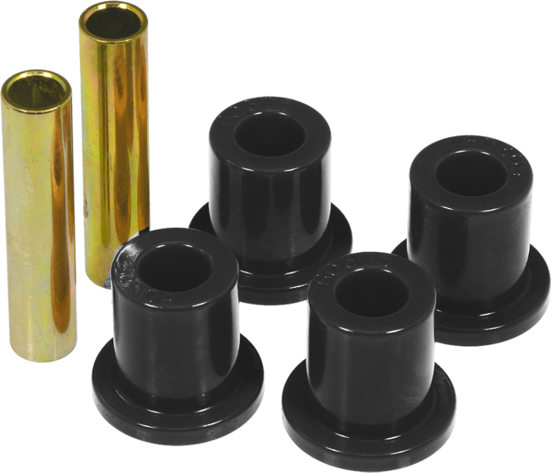 PRO Spring/Shackle Bush- Blk - Prothane 80-98 Ford Truck Rear Frame Shackle Bushings - Black