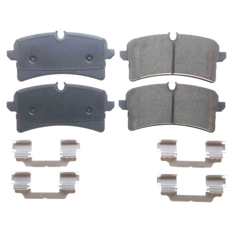 PSB Z17 Evolution Brake Pads - Power Stop 16-18 Audi A7 Quattro Rear Z17 Evolution Ceramic Brake Pads w/Hardware
