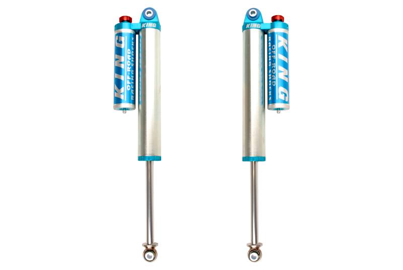 KIN 2.5 Shocks - King Shocks 2011+ Chevrolet Silverado 2500/3500/HD Rear 2.5 Dia Piggyback Res Shock w/Adj (Pair)