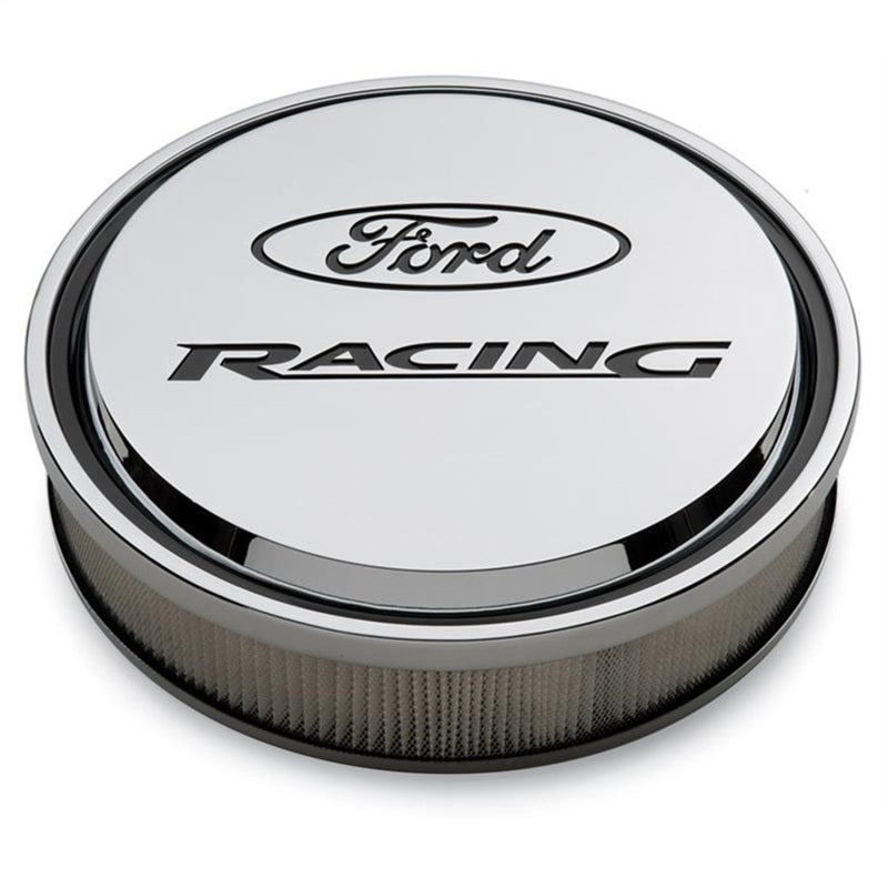 FR Air Cleaners - Ford Racing Chrome Slant Edge Air Cleaner Assembly