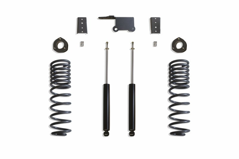 MXT Lift Kit - MaxTrac 2019+ RAM 1500 2WD 3in Rear Coil Spacers & Sway Bar Brackets w/Maxtrac Shocks