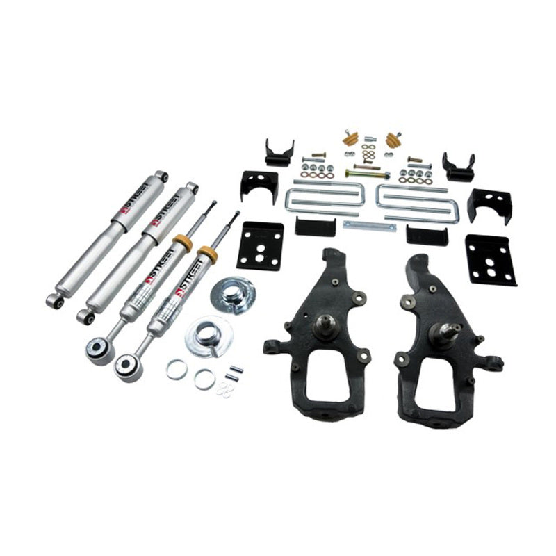BT Lower Kit w SP Shocks - Belltech LOWERING KIT WITH SP SHOCKS
