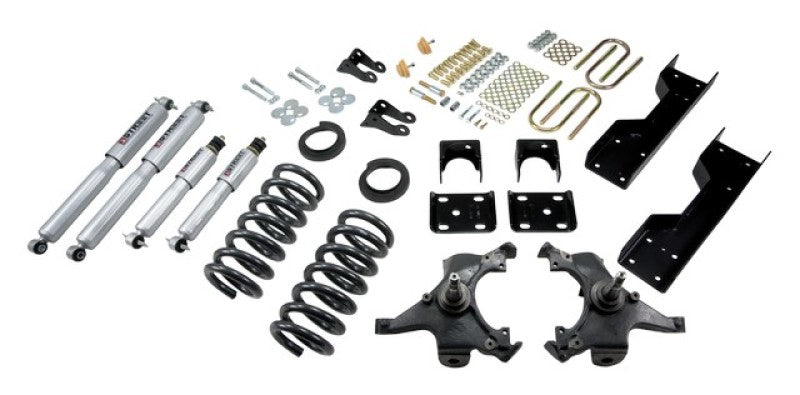 BT Lower Kit w SP Shocks - Belltech LOWERING KIT WITH SP SHOCKS