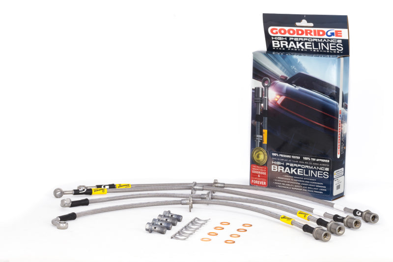 GR G-Stop Brake Line Kits - Goodridge 10-12 Subaru Legacy (All Models) Brake Lines