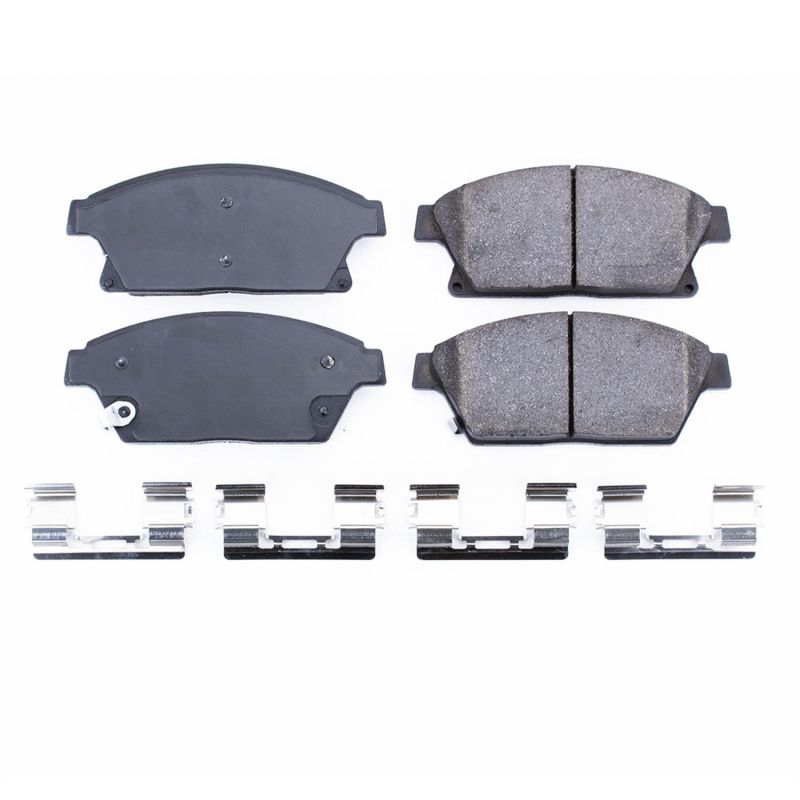 PSB Z17 Evolution Brake Pads - Power Stop 13-18 Buick Encore Front Z17 Evolution Ceramic Brake Pads w/Hardware