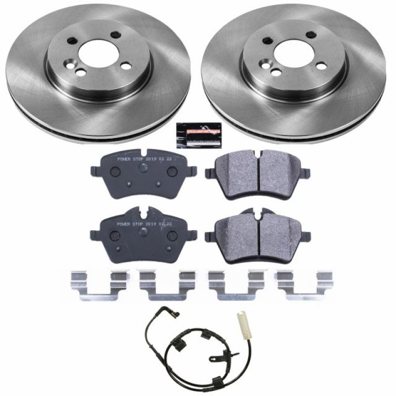 PSB Track Day SPEC Kit - Power Stop 07-10 Mini Cooper Front Track Day SPEC Brake Kit