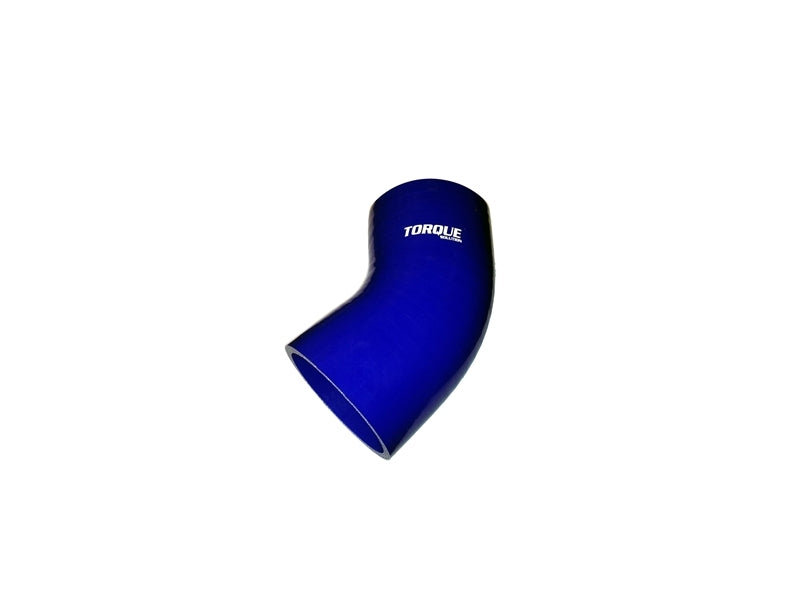 TQS Silicone Couplers - Blue - Torque Solution 45 Degree Silicone Elbow: 2 inch Blue Universal