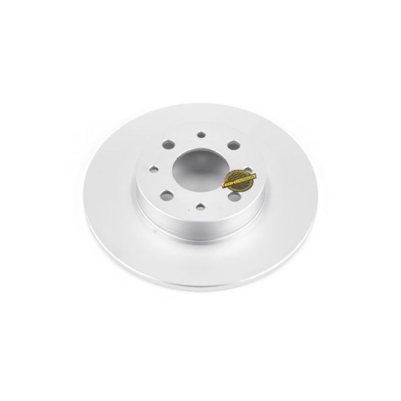 PSB Evolution Coated Rotor - Power Stop 13-18 Fiat 500 Rear Evolution High Carbon Geomet Coated Rotor