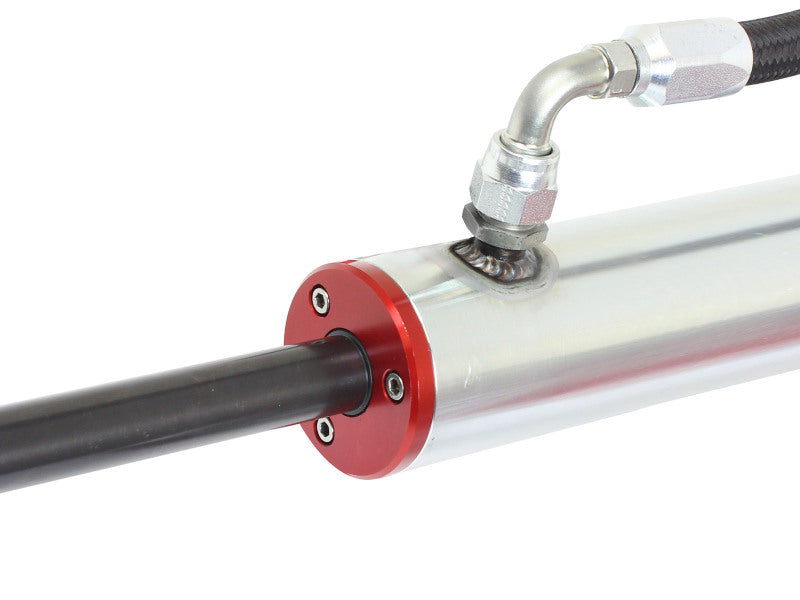 AFE Shock/Bump Stop Kits - aFe 97-17 Nissan Patrol Sway-A-Way 2.5in Rear Shock Kit w/ Remote Reservoir for OE Ride Height