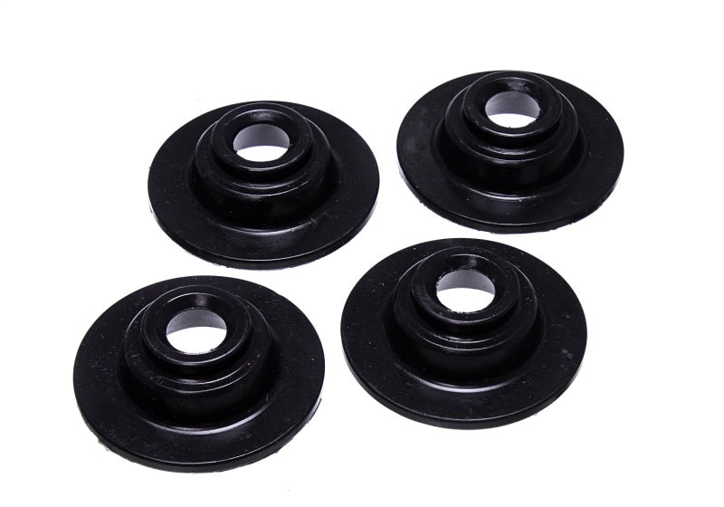 ES Spring Isolators - Black - Energy Suspension 06-14 VW GTI / 05-15 VW Jetta (Base, Incl. Wagon) Black Rear Spring Isolator Set