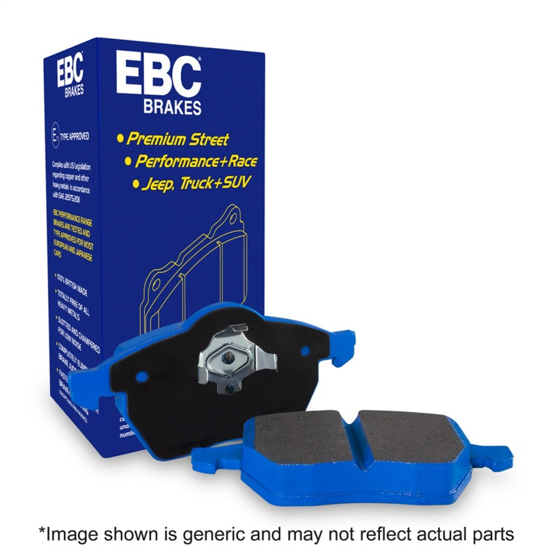 EBC Bluestuff Brake Pad Sets - EBC 83-85 BMW 318 1.8L (E30) Bluestuff Front Brake Pads