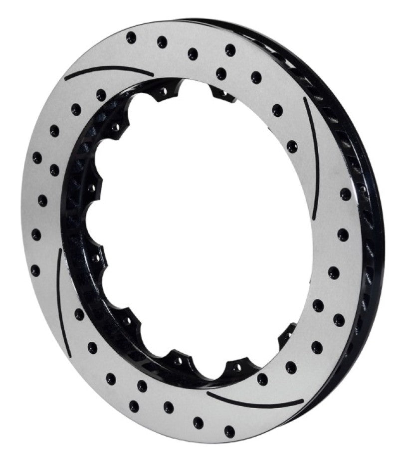 WIL Rotors - Wilwood Rotor-SRP48 SPC-37-LH-BLK-Drill 12.44 x 1.19 - 12 on 7.00in