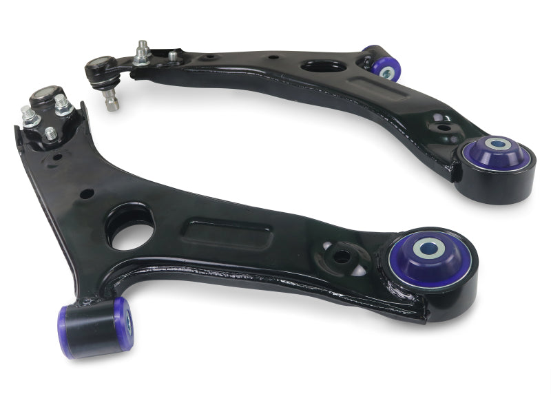SPR Control Arms - Front - SuperPro 11-16 Kia Sportage Front Lower Control Arm Set W/ Sp Bushings