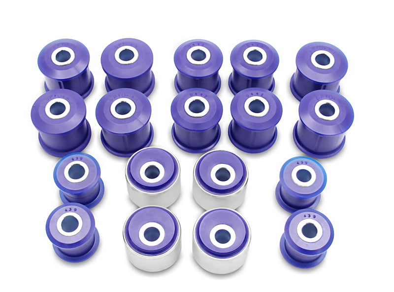 SPR Bushings - Radius Rods - SuperPro 1991 Toyota Land Cruiser Base Front / Rear Vehicle Bushing Kit - 2 Deg. Caster Correction