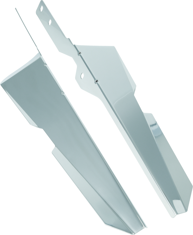 BKC Fork Accessories C - Bikers Choice 86-13 FLST Chrome Wind Deflectors Replaces H-D 58125-90A