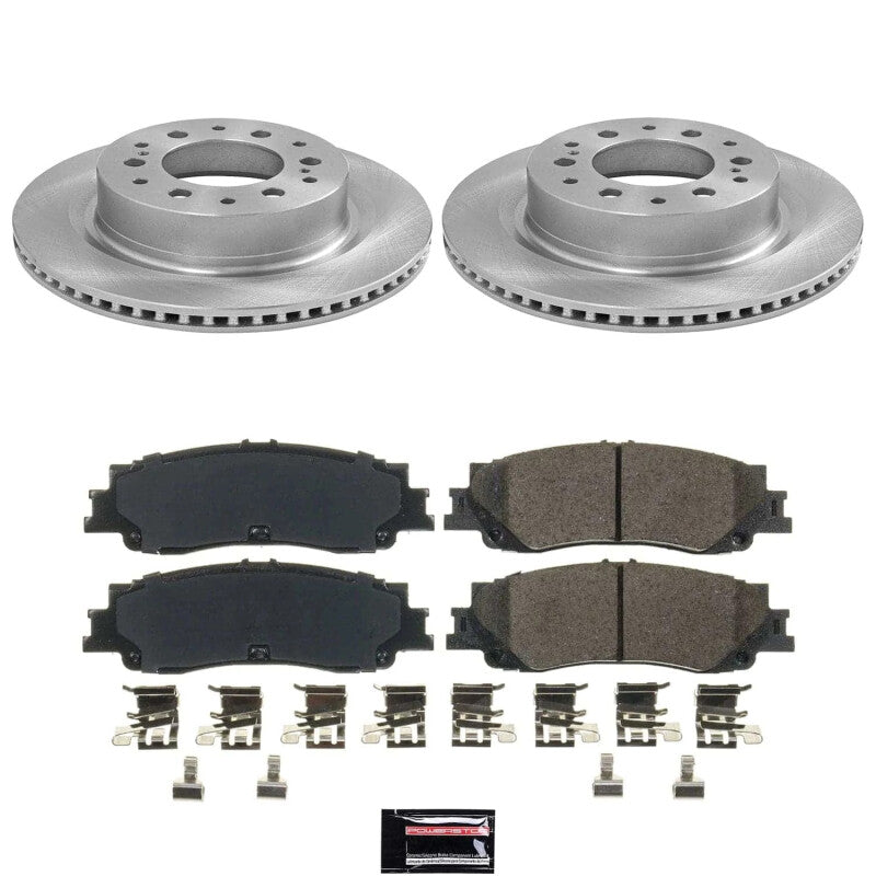 PSB Autospecialty Kit - Power Stop 23-24 Toyota Sequoia Rear Autospecialty Brake Kit