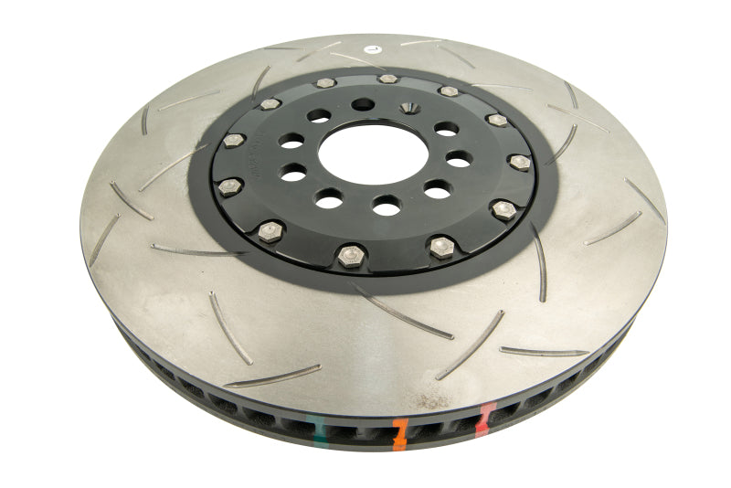 DBA 5000 Series Slotted Rings - DBA 04-06 Audi TT Quattro 3.2L Front 5000 Series Slotted Rotor w/Black Hat