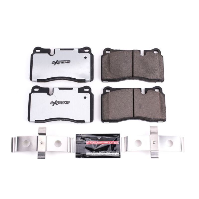 PSB Z36 Truck & Tow Brake Pads - Power Stop 06-09 Land Rover Range Rover Front Z36 Truck & Tow Brake Pads w/Hardware