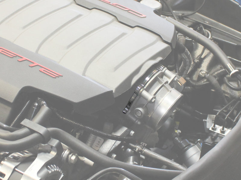 AFE Silver Bullet TBS CARB Approved - aFe Silver Bullet Throttle Body Spacer 14 Chevrolet Corvette V8 6.2L