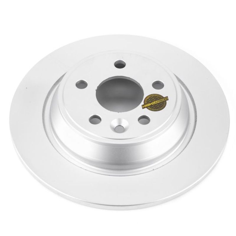 PSB Evolution Coated Rotor - Power Stop 12-15 Land Rover Range Rover Evoque Rear Evolution High Carbon Geomet Coated Rotor