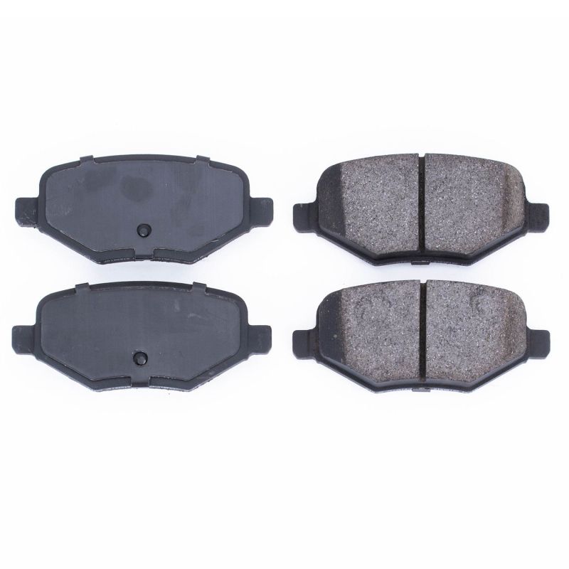 PSB Z16 Evolution Brake Pads - Power Stop 14-15 Ford Edge Rear Z16 Evolution Ceramic Brake Pads