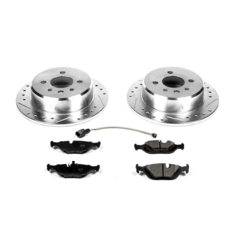 PSB Z23 Evolution Kit - Power Stop 91-92 BMW 318i Rear Z23 Evolution Sport Brake Kit