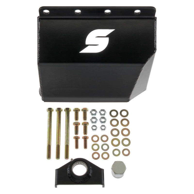 SYN Steering Braces - Synergy 97-06 Jeep Wrangler TJ/LJ Steering Box Skid w/Sector Shaft Brace