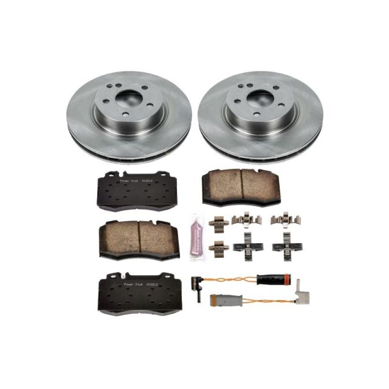 PSB Autospecialty Kit - Power Stop 03-06 Mercedes-Benz E500 Front Autospecialty Brake Kit