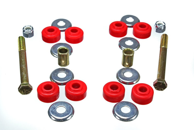 ES End Links - Red - Energy Suspension 01-05 PT Cruiser / 00-04 Neon Red Front End Link Bushing Set