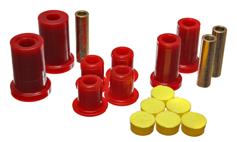 ES Cntrl Arm Bushings - Red - Energy Suspension 97-03 Ford F100/F150/F250 2WD Red Front Control Arm Bushings