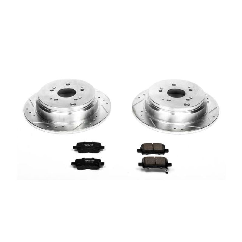 PSB Z23 Evolution Kit - Power Stop 02-04 Honda Odyssey Rear Z23 Evolution Sport Brake Kit