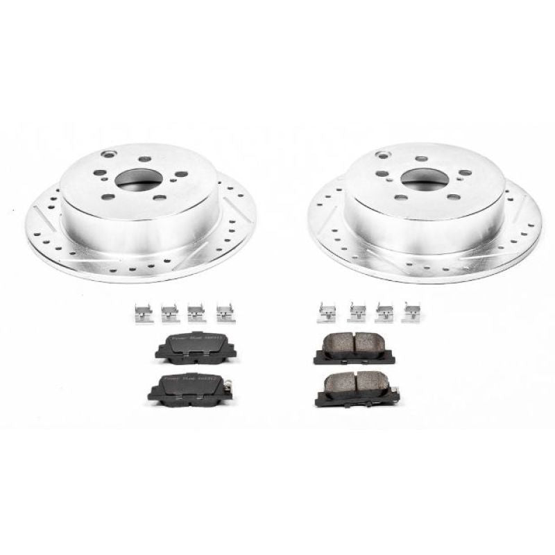 PSB Z23 Evolution Kit - Power Stop 05-10 Scion tC Rear Z23 Evolution Sport Brake Kit