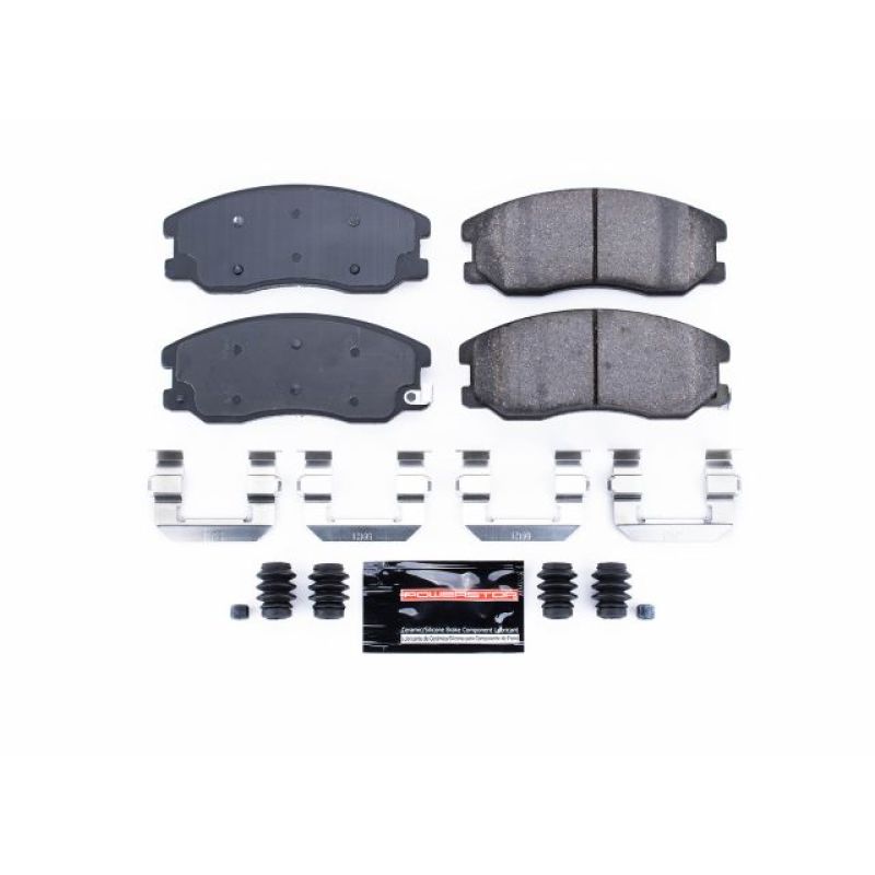 PSB Z23 Evolution Brake Pads - Power Stop 12-15 Chevrolet Captiva Sport Front Z23 Evolution Sport Brake Pads w/Hardware