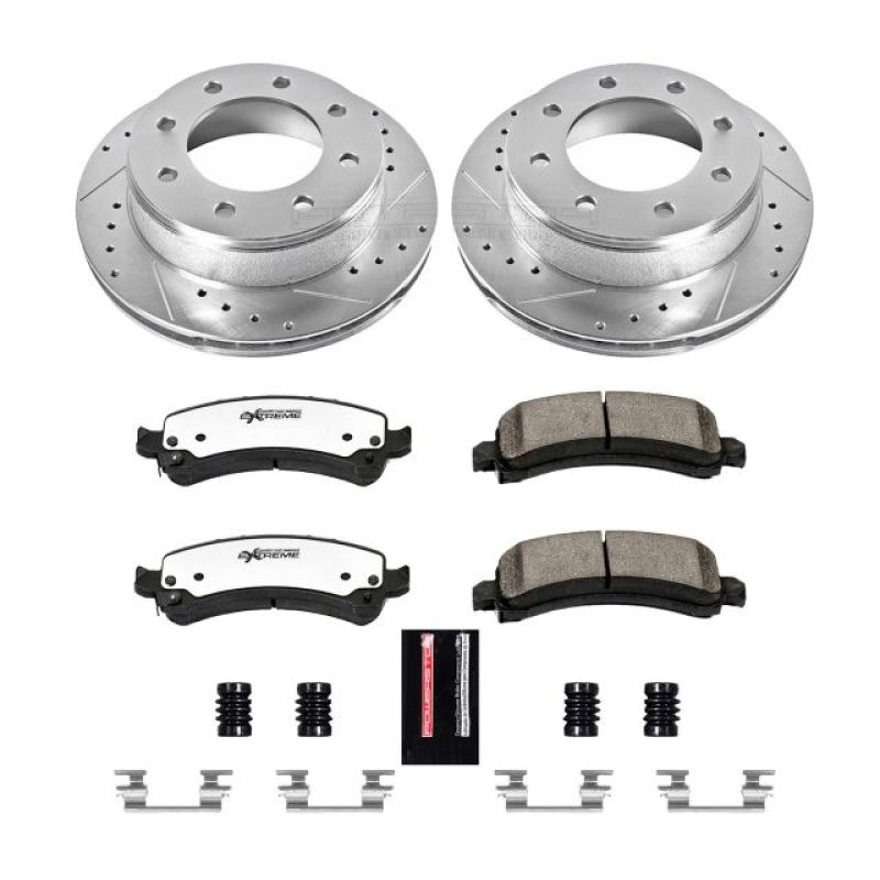 PSB Z36 Truck & Tow Kit - Power Stop 03-17 Chevrolet Express 2500 Rear Z36 Truck & Tow Brake Kit
