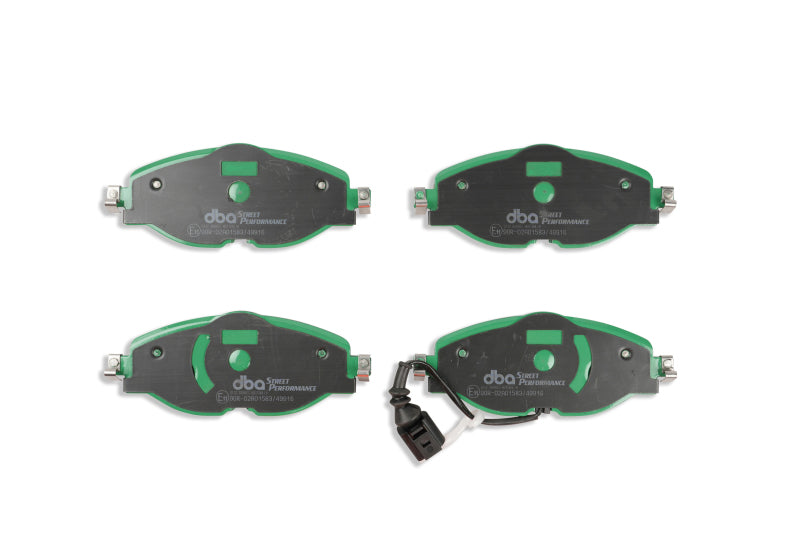 DBA SP Performance Brake Pads - DBA 15-19 Audi A3 (w/288mm Front Rotor) SP Performance Front Brake Pads