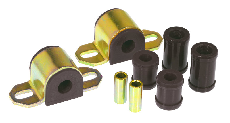 PRO Sway/End Link Bush - Blk - Prothane 67-81 Chevy Camaro/Firebird Rear Sway Bar Bushings - 11/16in 2-Bolt - Black