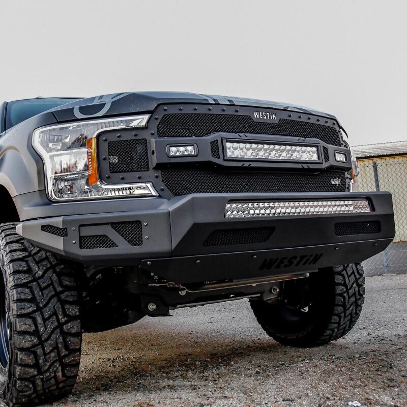 WES Pro-Mod Bumpers - Westin 18-19 Ford F-150 Pro-Mod Front Bumper - Textured Black