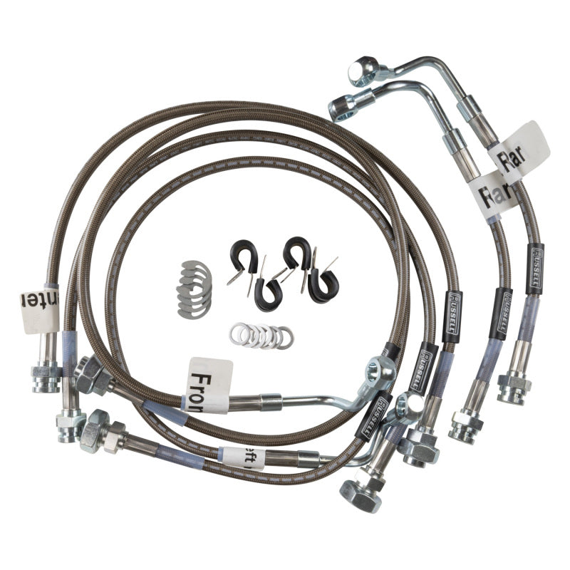 RUS Brake Line Kits - Russell Performance 03-06 Hummer H2 (Including SUT) Brake Line Kit