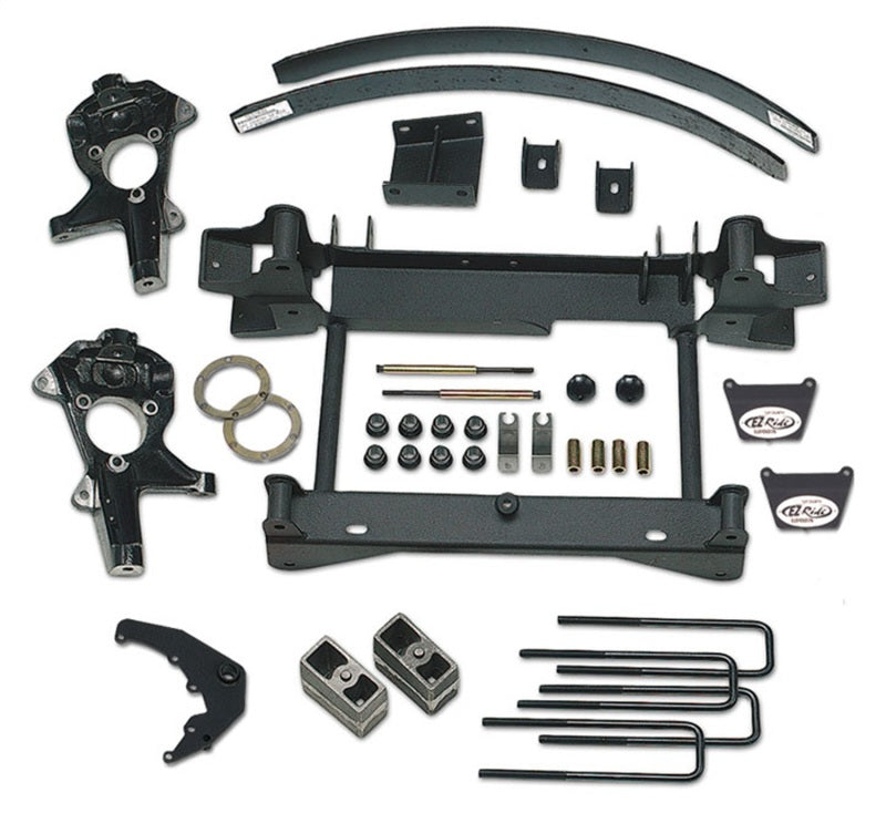 TUF Lift Kits - Tuff Country 2006 Silverado 1500 4X4 4in Lift Kt (w/1-Pc Sub Frm w/o Fcty Air Ride Shock No Shocks)