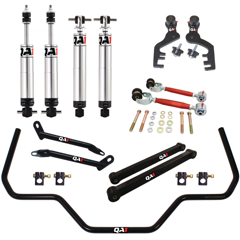 QAP Trailing Arms - QA1 69-72 GM G-Body Level 1 Drag Kit 2.0 w/ Shocks
