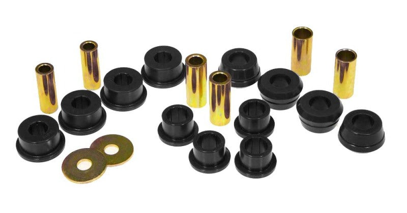 PRO Control Arm Bushings - Blk - Prothane 91-95 Toyota MR2 Rear Control Arm Bushings (w/ Strut Rod Bushings) - Black