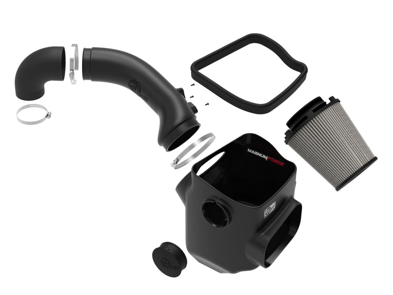 AFE Magnum FORCE Stage-2 Cold Air Intakes - aFe Magnum FORCE Stage-2 Cold Air Intake System w/ Pro DRY S Media 16-19 Nissan Titan XD V8-5.0L(td)