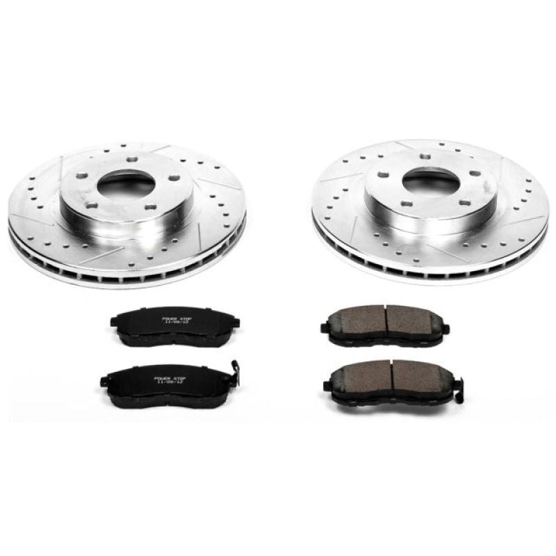 PSB Z23 Evolution Kit - Power Stop 00-01 Infiniti I30 Front Z23 Evolution Sport Brake Kit
