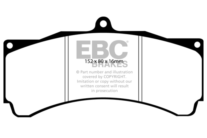 EBC Redstuff Brake Pad Sets - EBC Brakes Redstuff Ceramic Brake Pads