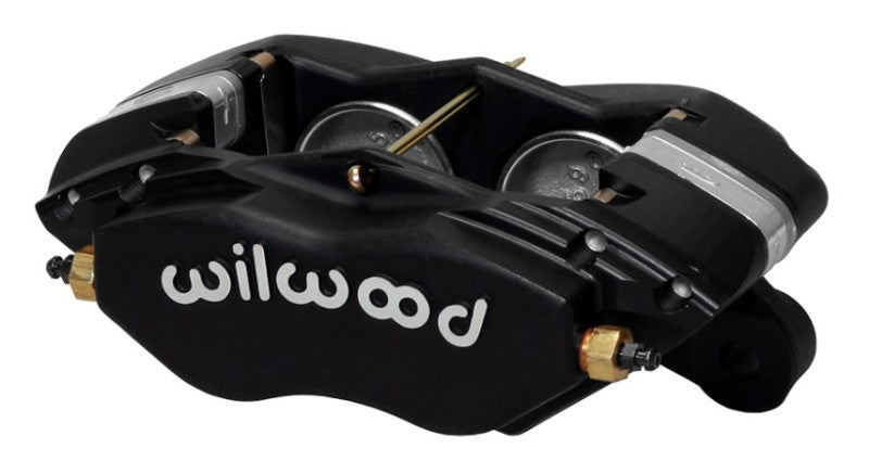 WIL Dynalite Caliper - Wilwood Caliper-Forged Dynalite-M-Black 1.75in Pistons 1.00in Disc