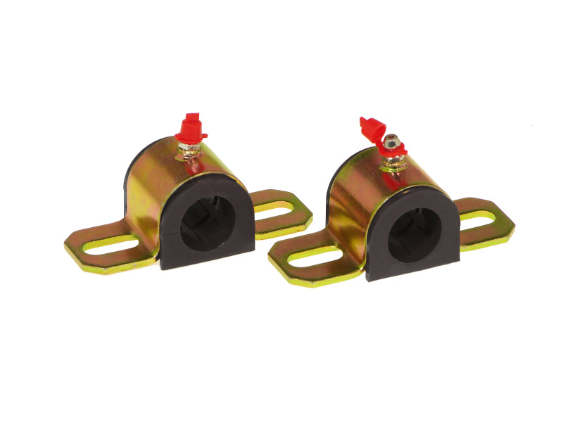 PRO Sway/End Link Bush - Blk - Prothane Universal Greasable Sway Bar Bushings - 7/8in - Type A Bracket - Black