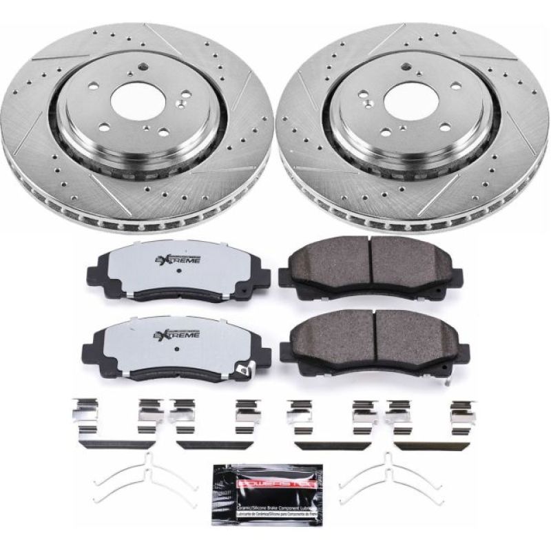 PSB Z36 Truck & Tow Kit - Power Stop 15-19 Acura TLX Front Z36 Truck & Tow Brake Kit
